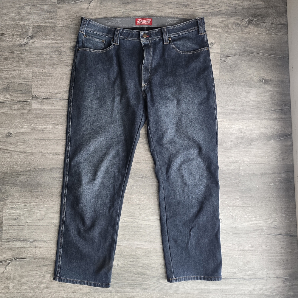 Coleman Dark Blue Straight Jeans